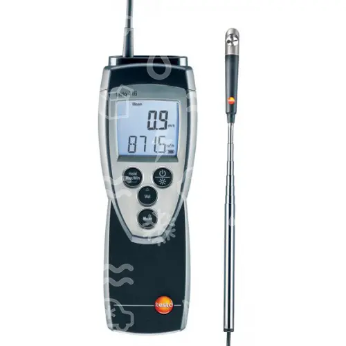 anemometr vrtulkový, Testo 416, s teleskopiskou sondou